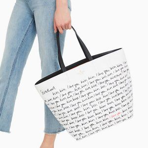 NWT~KATE SPADE~"Heart It" Penelope OS Tote